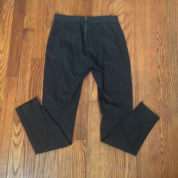 J Crew Pixie Structured Leggings Pants Size 4r charcoal - Picture 3 of 6